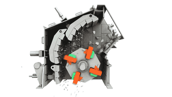 Working principle of impact crusher